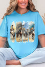 Retro Rodeo Rebel Comfort Colors Adult Ring - Spun Cotton Tee - Wholesale Accessory Market
