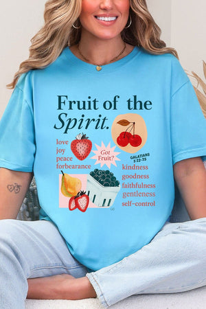 Got Fruit? Fruit Of The Spirit Comfort Colors Adult Ring - Spun Cotton Tee - Wholesale Accessory Market