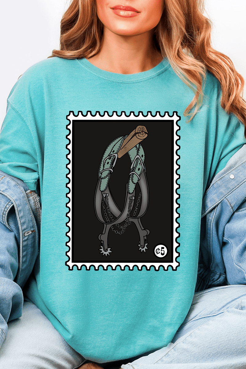 Spur Stamp Comfort Colors Adult Ring - Spun Cotton Tee - Wholesale Accessory Market