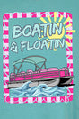 Sunny Boatin & Floatin Comfort Colors Adult Ring - Spun Cotton Tee - Wholesale Accessory Market