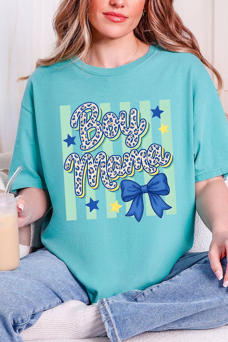 Wild Ones Boy Mama Comfort Colors Adult Ring-Spun Cotton Tee - Wholesale Accessory Market