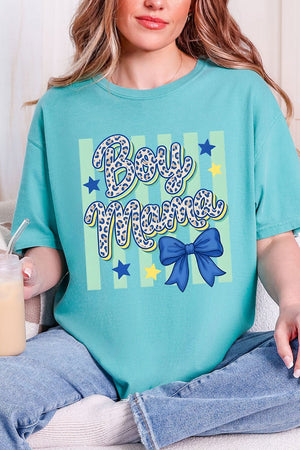 Wild Ones Boy Mama Comfort Colors Adult Ring-Spun Cotton Tee - Wholesale Accessory Market