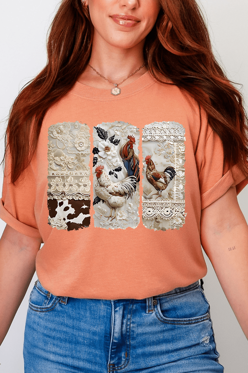 Chic 'n Lace Comfort Colors Adult Ring - Spun Cotton Tee - Wholesale Accessory Market