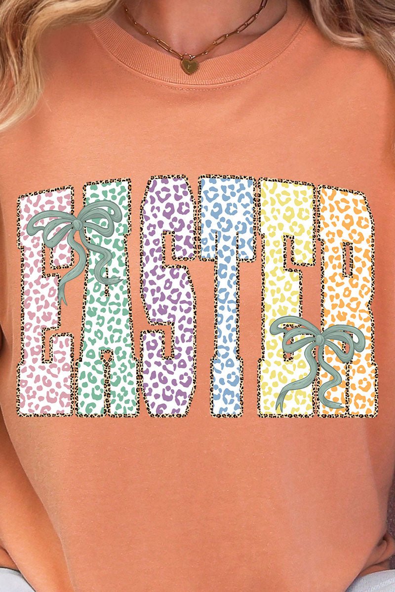 Pastel Easter Coquette Comfort Colors Adult Ring - Spun Cotton Tee - Wholesale Accessory Market