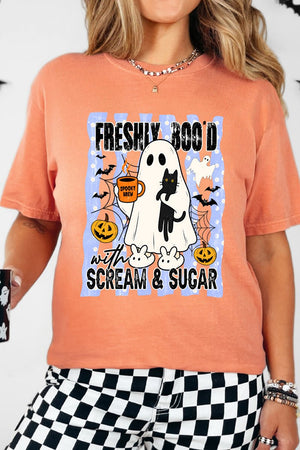 Scream & Sugar Ghost Brew Comfort Colors Adult Ring-Spun Cotton Tee - Wholesale Accessory Market