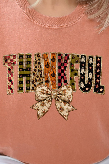 Thankful Fall Spirit Comfort Colors Adult Ring-Spun Cotton Tee - Wholesale Accessory Market