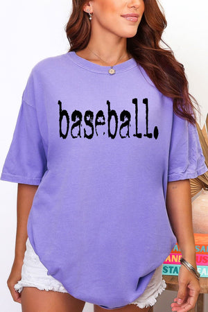 Distressed Baseball. Comfort Colors Adult Ring - Spun Cotton Tee - Wholesale Accessory Market