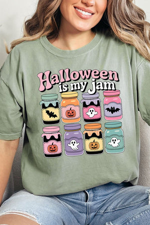 Halloween Is My Jam Comfort Colors Adult Ring - Spun Cotton Tee - Wholesale Accessory Market
