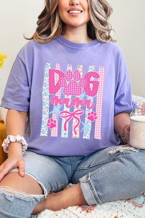 Pawfectly Pink Dog Mama Comfort Colors Adult Ring - Spun Cotton Tee - Wholesale Accessory Market