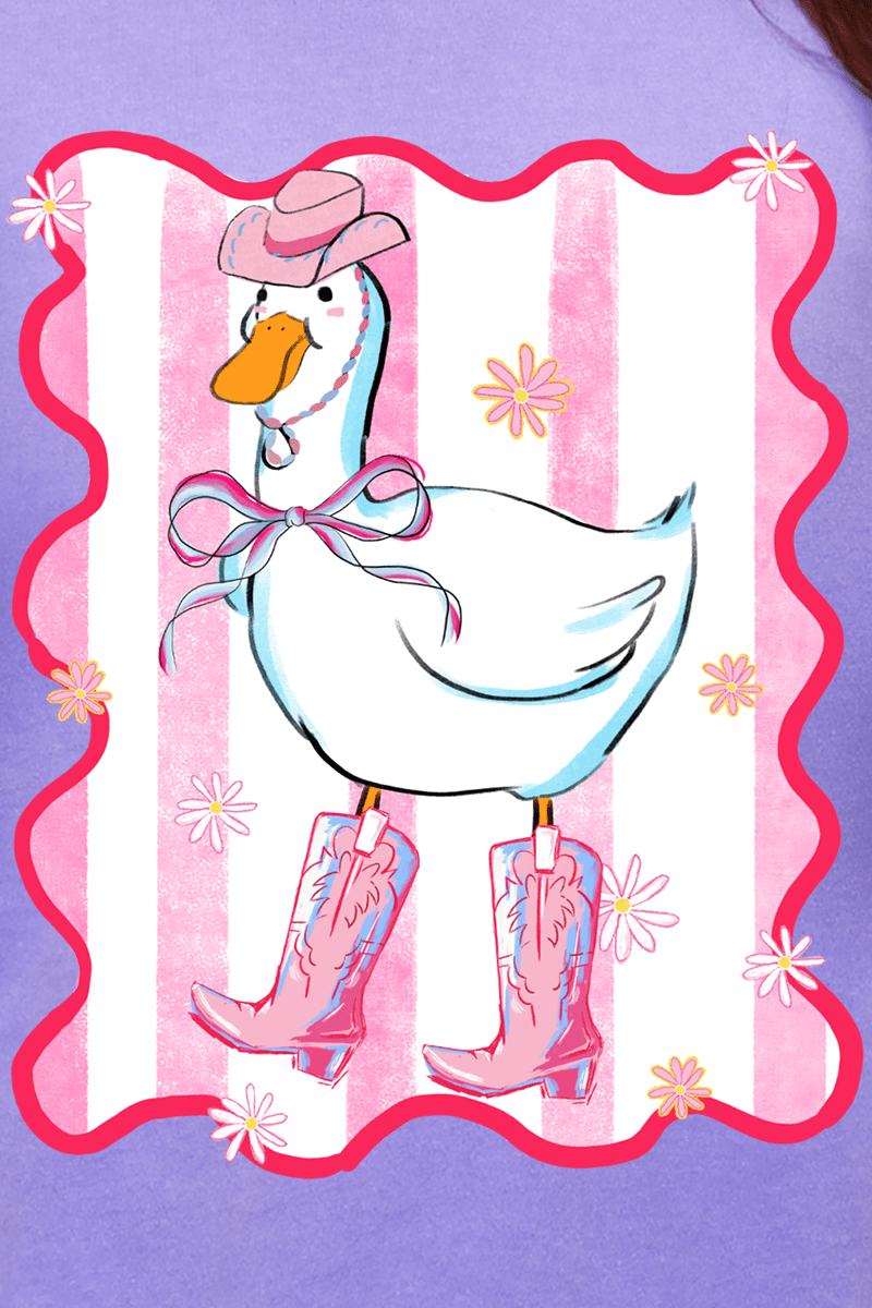 Saddle Up Silly Goose Comfort Colors Adult Ring - Spun Cotton Tee - Wholesale Accessory Market