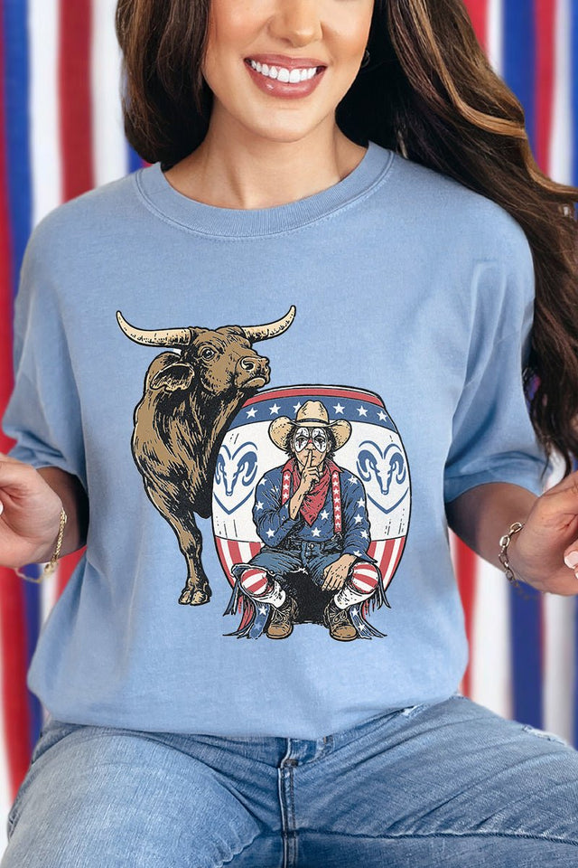 American Rodeo Clown Comfort Colors Adult Ring-Spun Cotton Tee - Wholesale Accessory Market