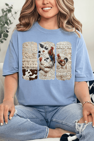 Chic 'n Lace Comfort Colors Adult Ring - Spun Cotton Tee - Wholesale Accessory Market