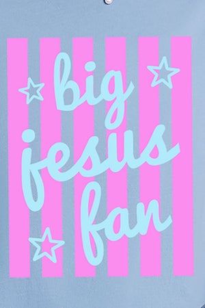 Pastel Pop Big Jesus Fan Comfort Colors Adult Ring-Spun Cotton Tee - Wholesale Accessory Market
