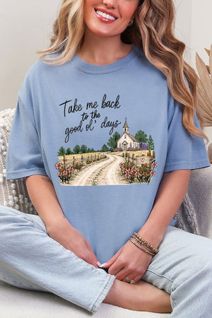 Take Me Back Comfort Colors Adult Ring-Spun Cotton Tee - Wholesale Accessory Market