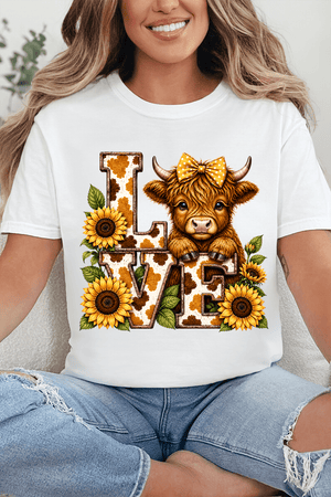 Little Highland Love Comfort Colors Adult Ring-Spun Cotton Tee - Wholesale Accessory Market