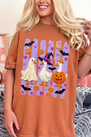 Quack-O-Lantern Crew Comfort Colors Adult Ring-Spun Cotton Tee - Wholesale Accessory Market
