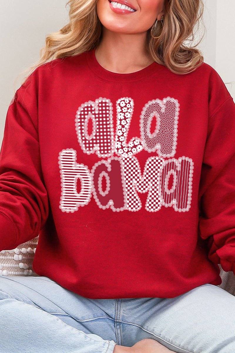 Lace Alabama Heavy - weight Crew Sweatshirt - Wholesale Accessory Market