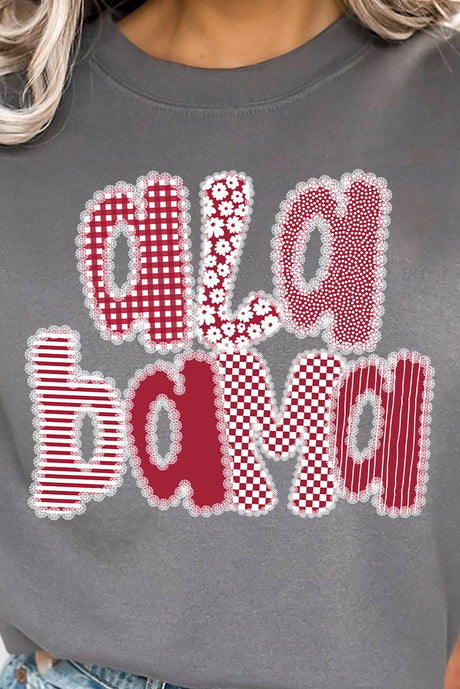 Lace Alabama Heavy - weight Crew Sweatshirt - Wholesale Accessory Market