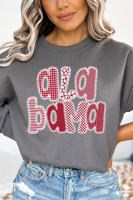 Lace Alabama Heavy - weight Crew Sweatshirt - Wholesale Accessory Market