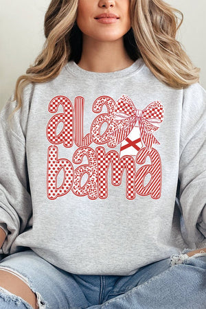 Alabama Ties Heavy - weight Crew Sweatshirt - Wholesale Accessory Market