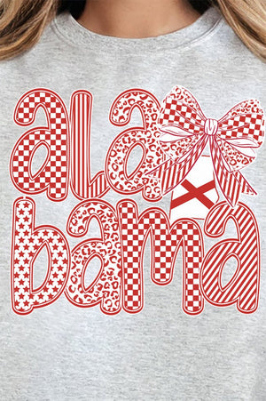 Alabama Ties Heavy - weight Crew Sweatshirt - Wholesale Accessory Market