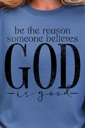 Be The Reason Someone Believes Heavy - weight Crew Sweatshirt - Wholesale Accessory Market