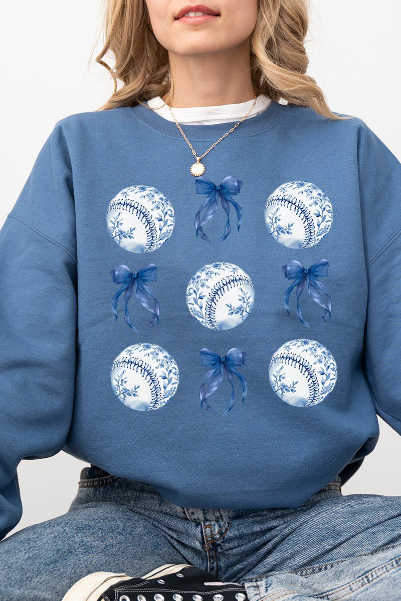 Blue Ribbon Diamond Heavy - weight Crew Sweatshirt - Wholesale Accessory Market