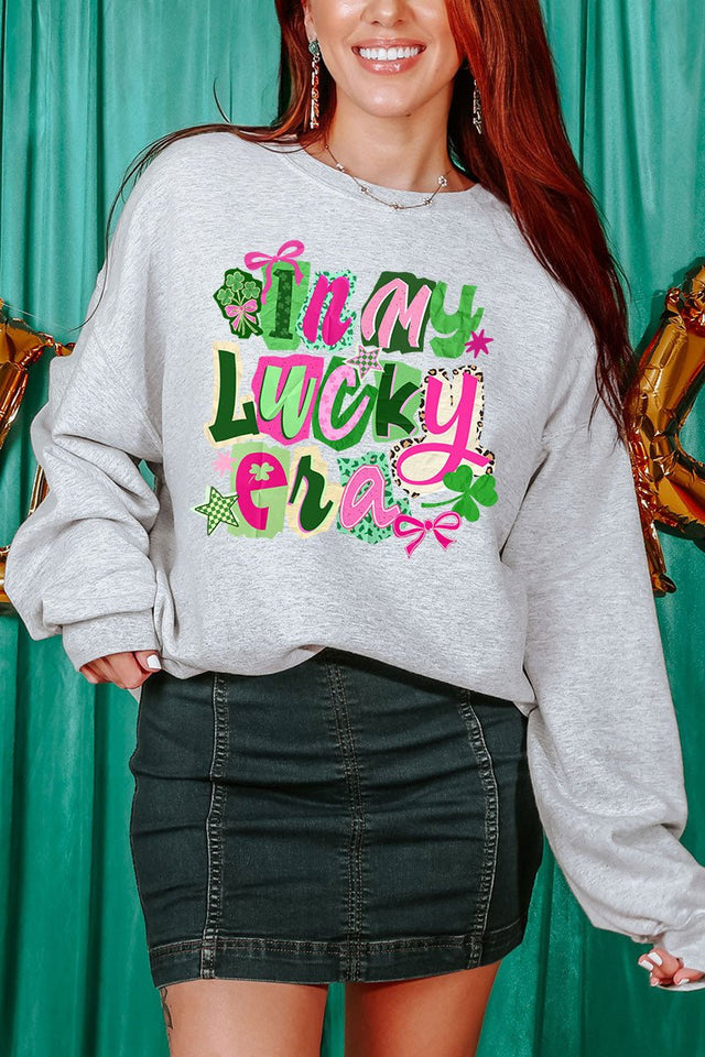 Bold In My Lucky Era Heavy Blend Crew Sweatshirt - Wholesale Accessory Market