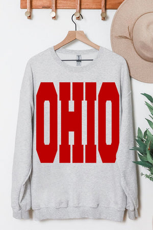 Bold Ohio Heavy Blend Crew Sweatshirt - Wholesale Accessory Market