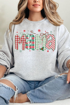 Candy Cane Lane Mama Heavy Blend Crew Sweatshirt - Wholesale Accessory Market