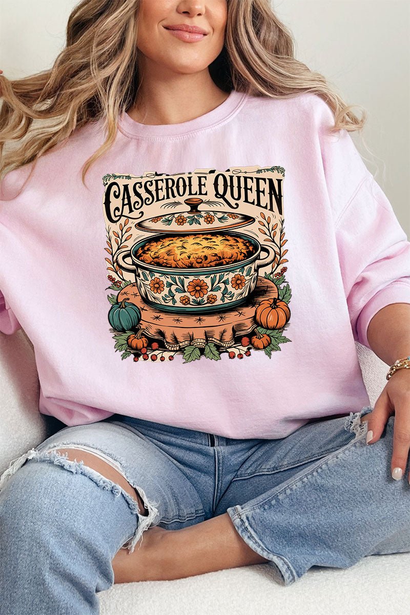 Casserole Queen Heavy Blend Crew Sweatshirt - Wholesale Accessory Market