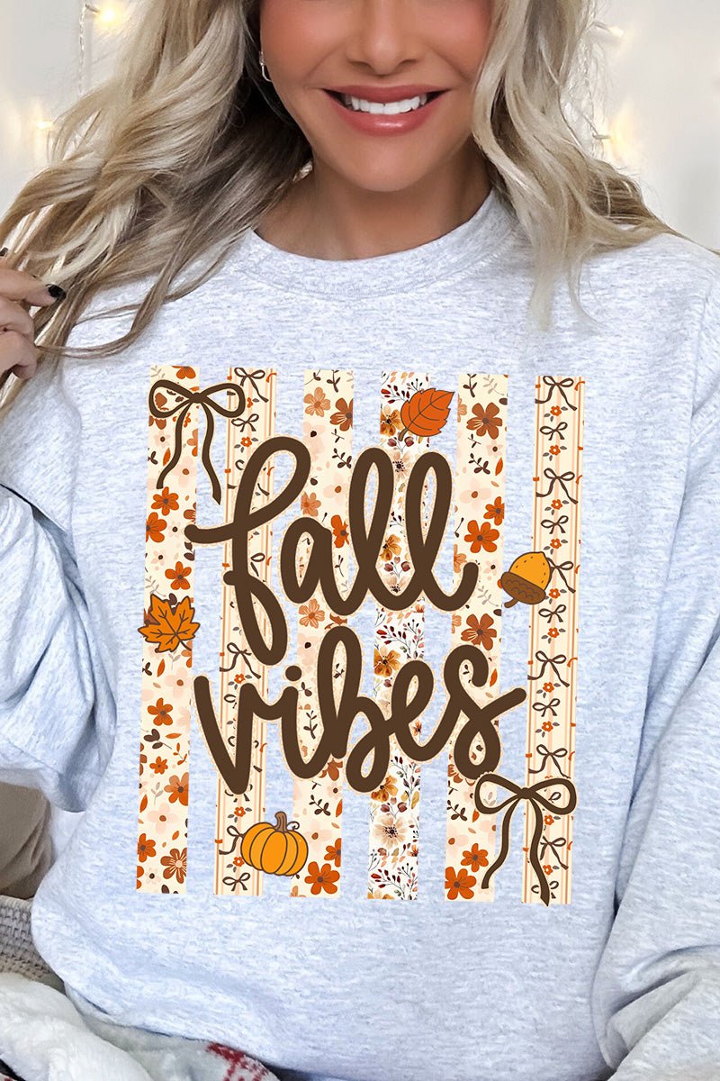 Cozy Coquette Fall Vibes Heavy Blend Crew Sweatshirt - Wholesale Accessory Market