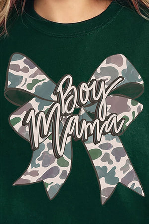 Distressed Boy Mama Coquette Heavy - weight Crew Sweatshirt - Wholesale Accessory Market