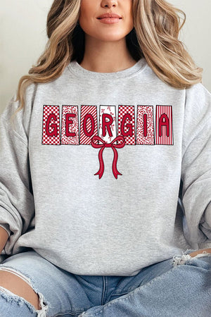 Doodle Georgia Coquette Heavy Blend Crew Sweatshirt - Wholesale Accessory Market