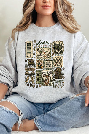 Ducks And Bucks Heavy Blend Crew Sweatshirt - Wholesale Accessory Market