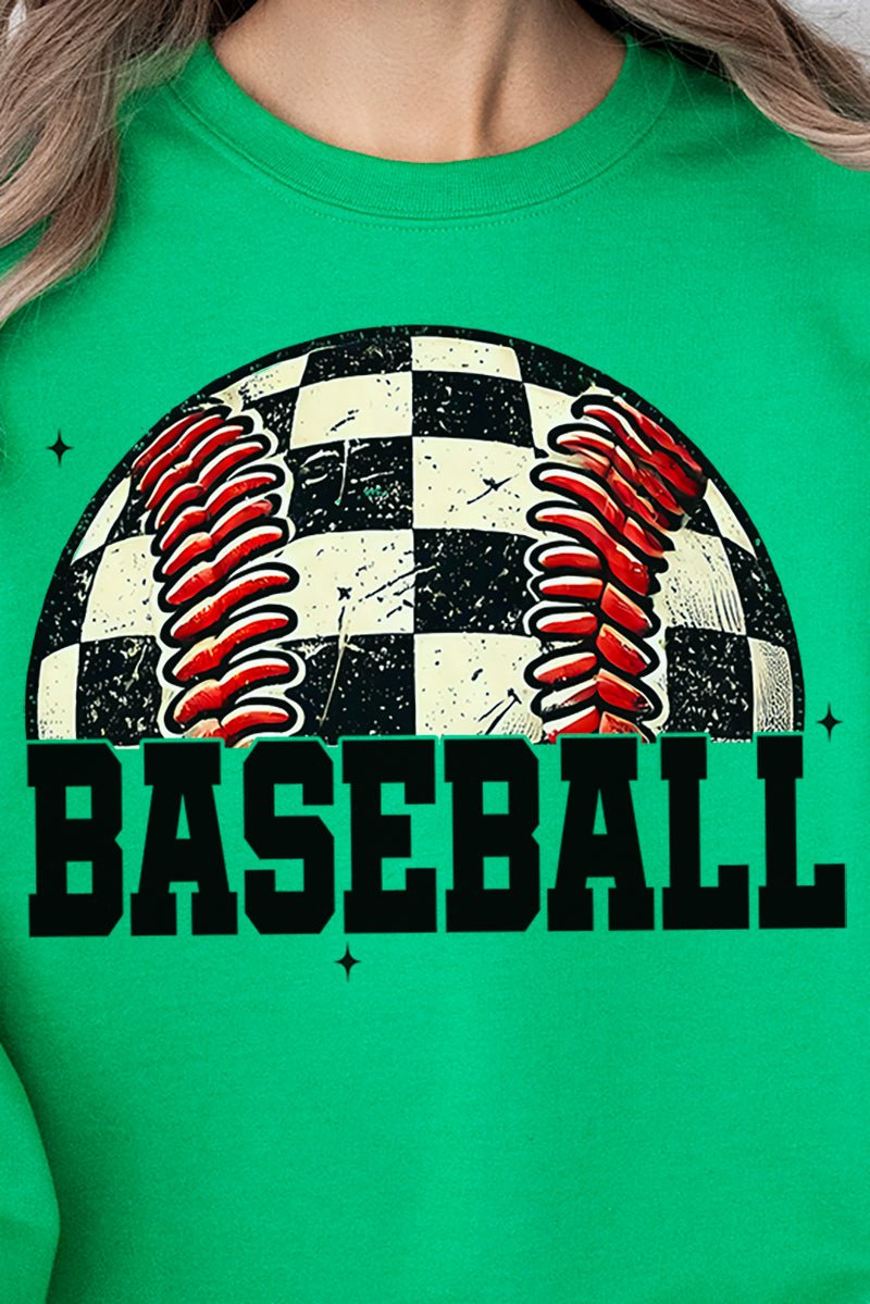 Fastball Fever Heavy - weight Crew Sweatshirt - Wholesale Accessory Market