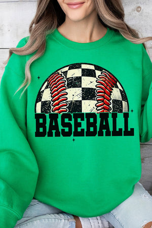 Fastball Fever Heavy - weight Crew Sweatshirt - Wholesale Accessory Market