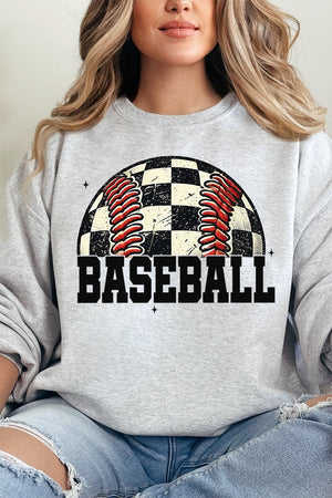 Fastball Fever Heavy - weight Crew Sweatshirt - Wholesale Accessory Market