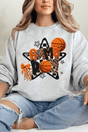 Faux Yarn Basketball Game Day Heavy Blend Crew Sweatshirt - Wholesale Accessory Market