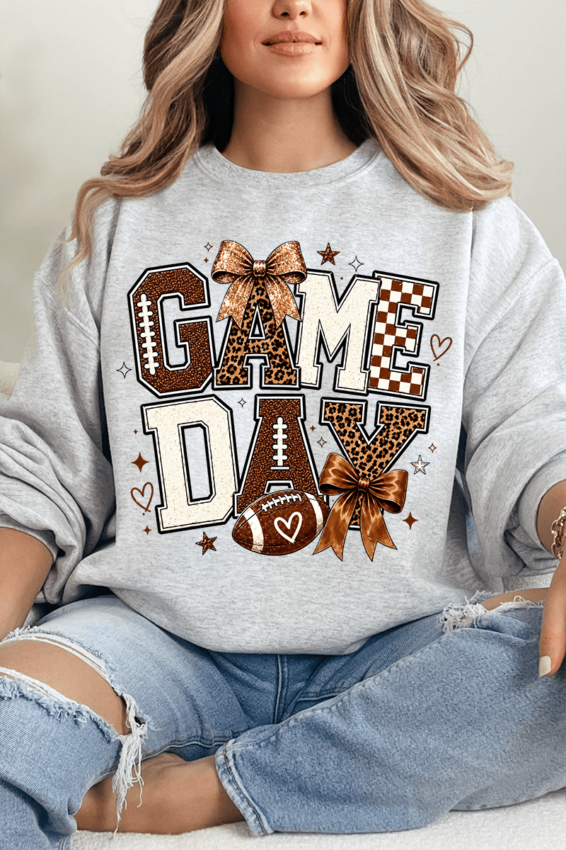 Game Day Spirit Heavy Blend Crew Sweatshirt - Wholesale Accessory Market