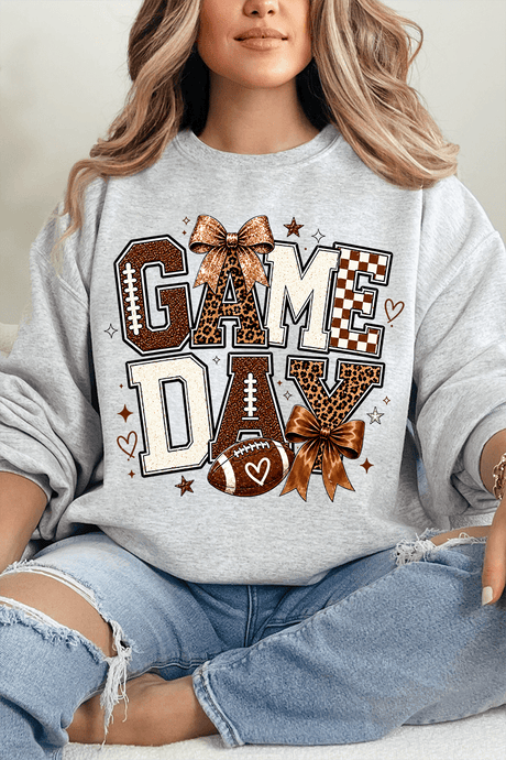 Game Day Spirit Heavy Blend Crew Sweatshirt - Wholesale Accessory Market