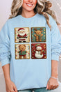 Gang's All Here Christmas Heavy Blend Crew Sweatshirt - Wholesale Accessory Market