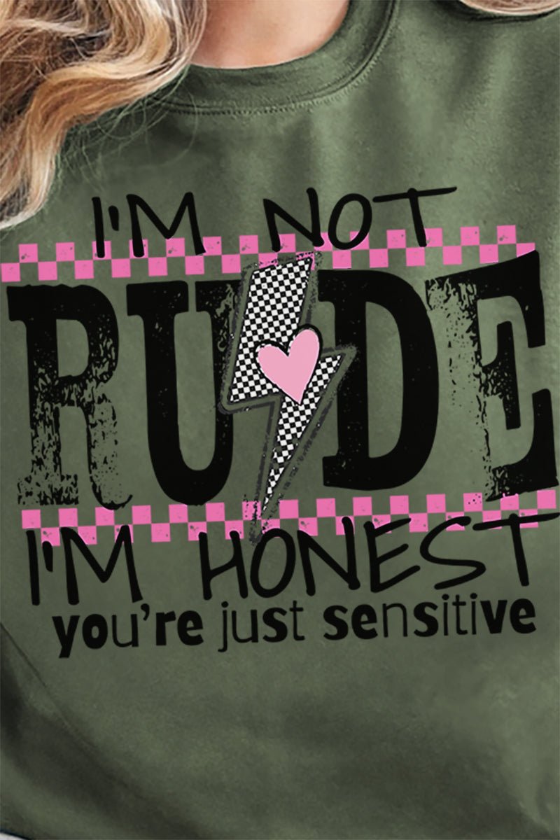 Honesty Overload Heavy - weight Crew Sweatshirt - Wholesale Accessory Market