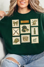 Hunting Stamps Heavy - weight Crew Sweatshirt - Wholesale Accessory Market