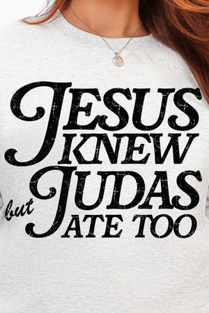 Jesus Knew Heavy Blend Crew Sweatshirt - Wholesale Accessory Market