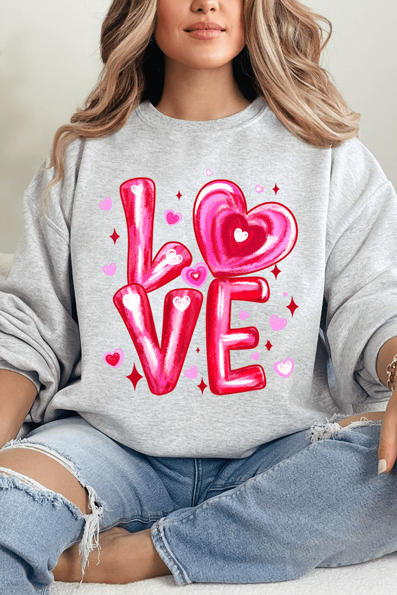 Love In The Air Heavy Blend Crew Sweatshirt - Wholesale Accessory Market