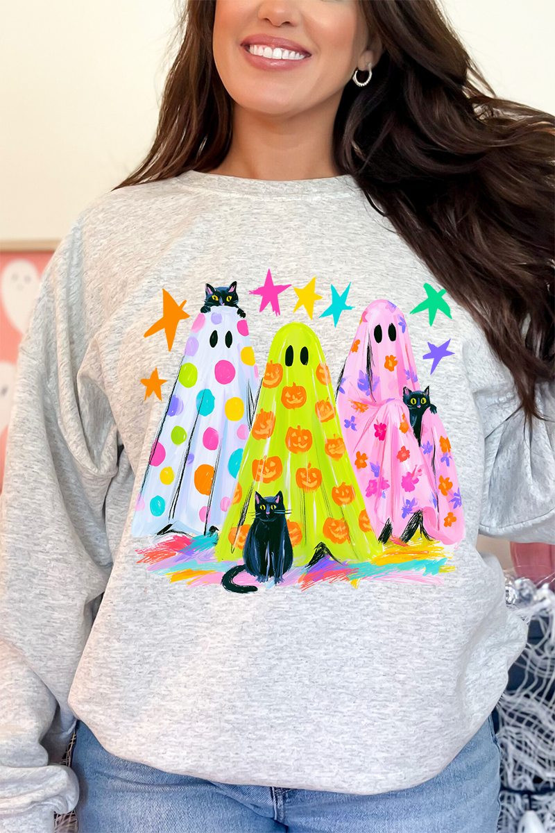 Neon Night Spirits Heavy Blend Crew Sweatshirt - Wholesale Accessory Market