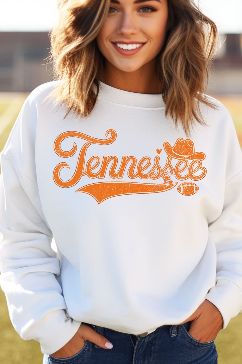 Orange Crush Tennessee Heavy Blend Crew Sweatshirt - Wholesale Accessory Market