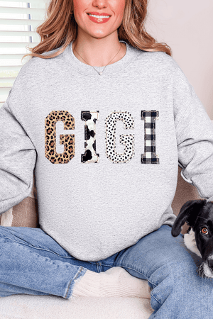 Pattern Play Gigi Heavy Blend Crew Sweatshirt - Wholesale Accessory Market