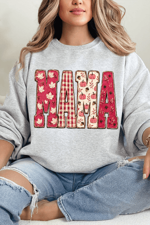 Pink Maplewood Mama Heavy Blend Crew Sweatshirt - Wholesale Accessory Market